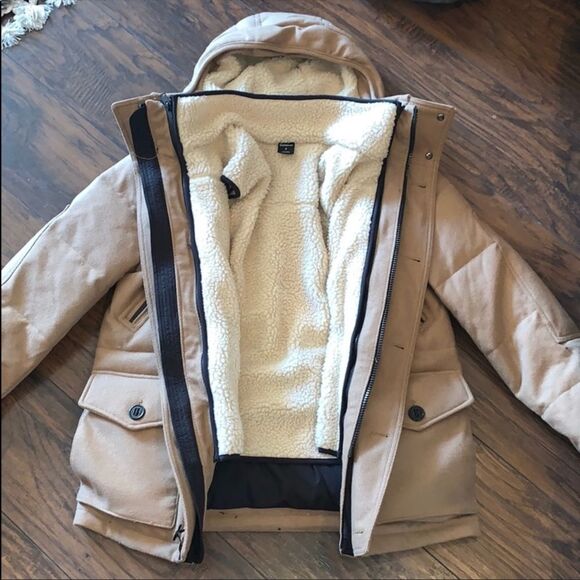 EXPRESS 3-in-1 Wool Coat Water-Resistant - Picture 4 of 6